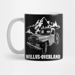 Willys-Overland Truck jeep car name Mug